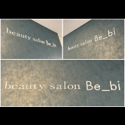 beauty salon Be_bi　アクリル切り文字